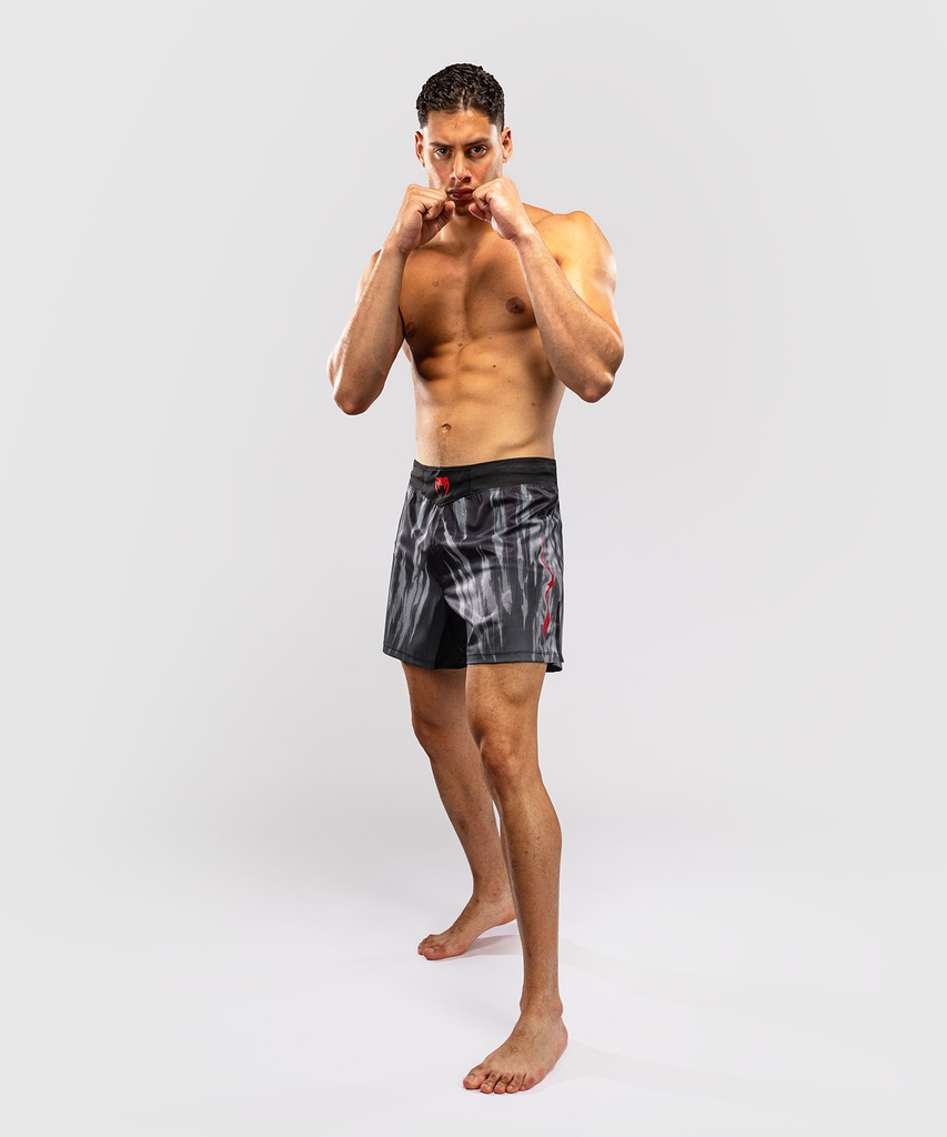 Venum Fight Shorts Demon, Schwarz-Grau 2