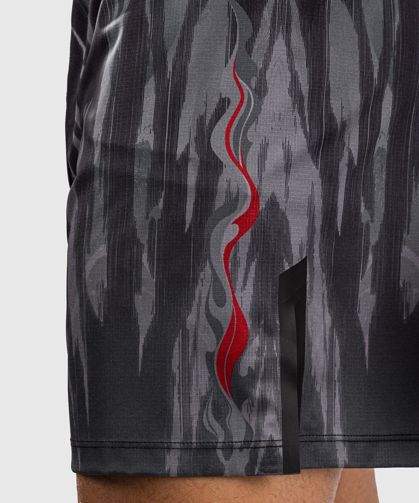 Venum Fight Shorts Demon, Schwarz-Grau 6