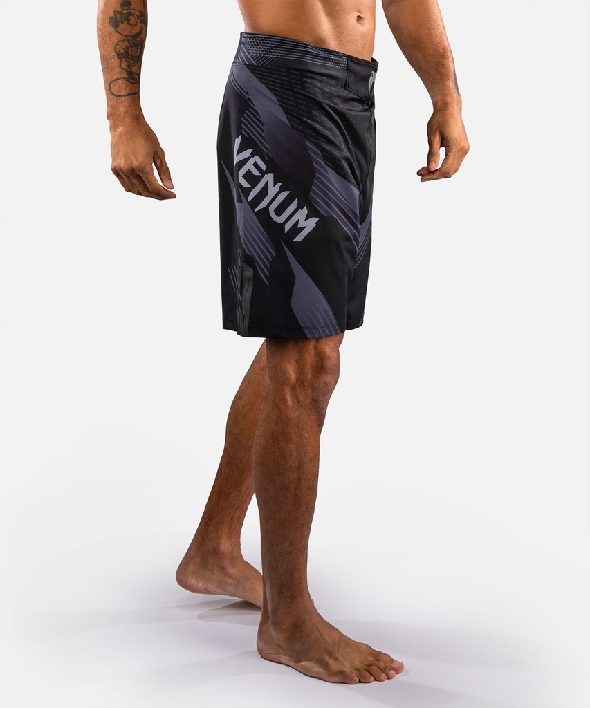 Venum Fight Shorts No Gi 6.0, Schwarz-Grau 3
