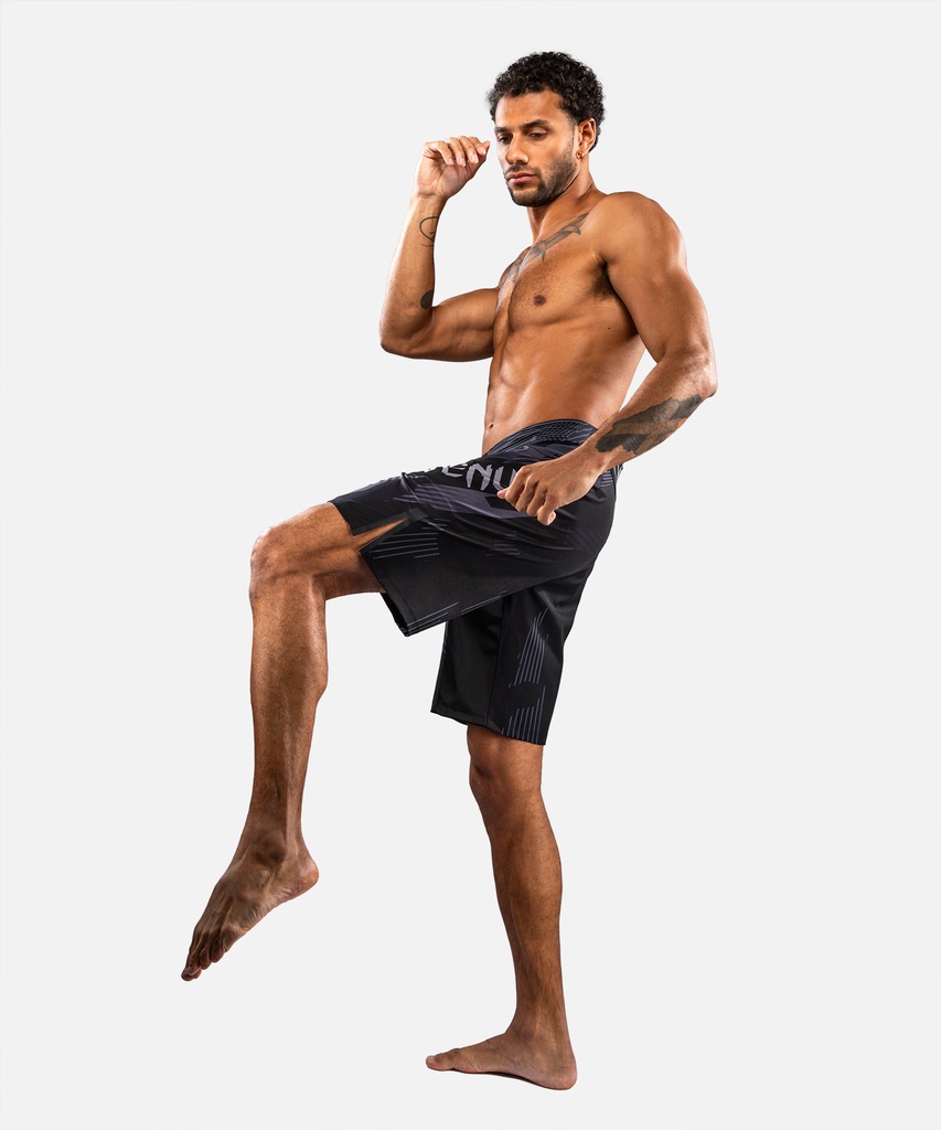 Venum Fight Shorts No Gi 6.0, Schwarz-Grau 5