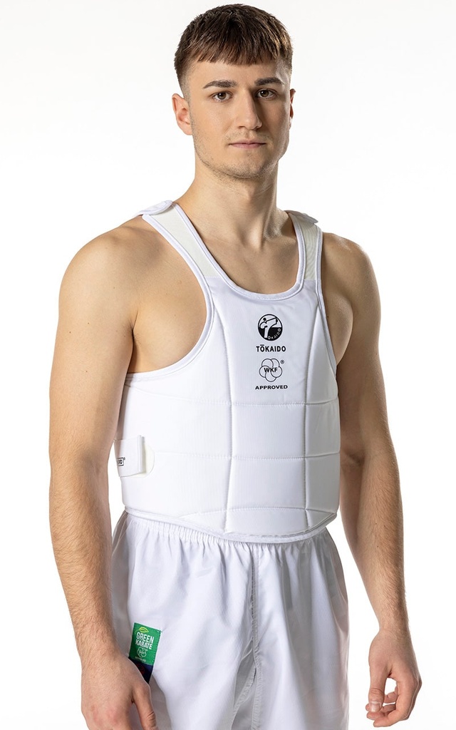 Tokaido Kampfweste Pro Karate WKF, Weiß