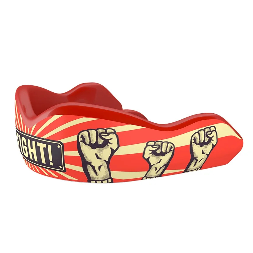 Damage Control Mundschutz High Impact Fight, Rot 2