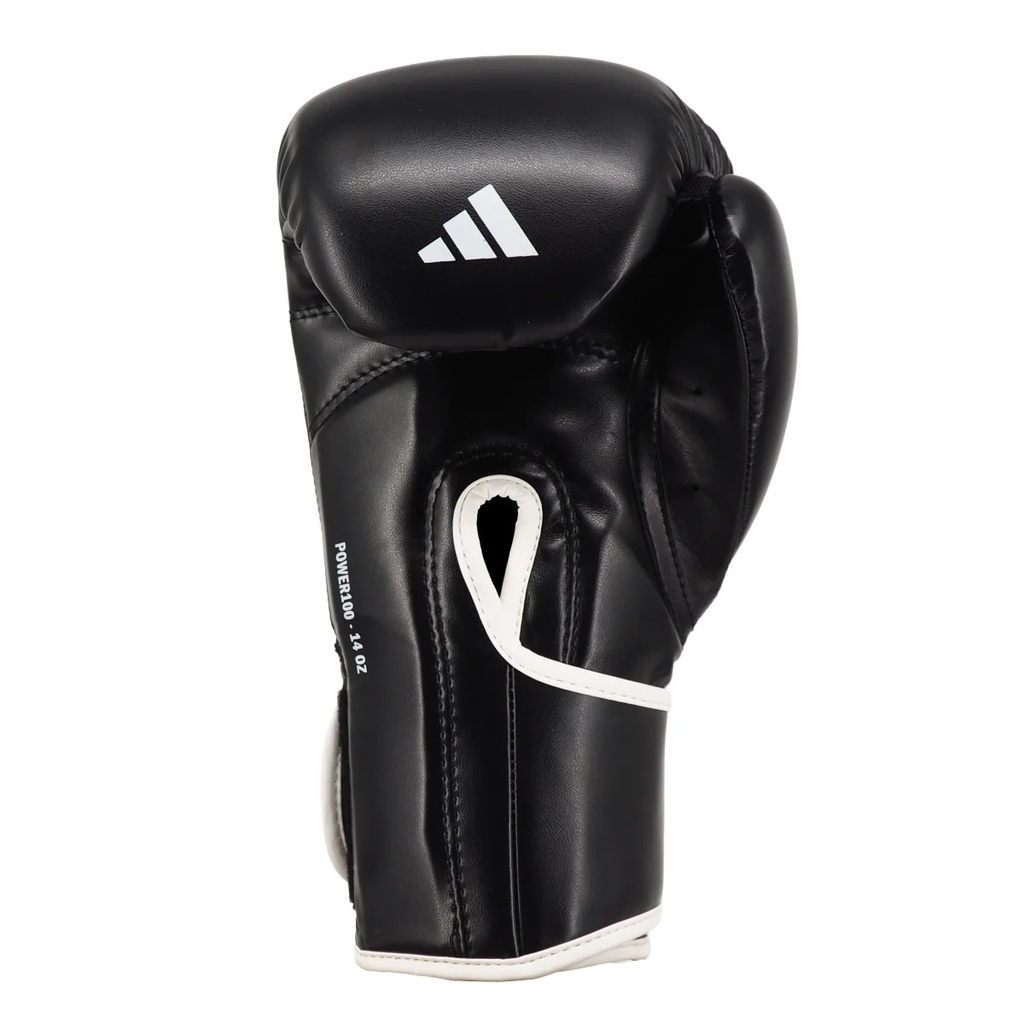 adidas Boxhandschuhe Power 100, Schwarz-Weiss 3