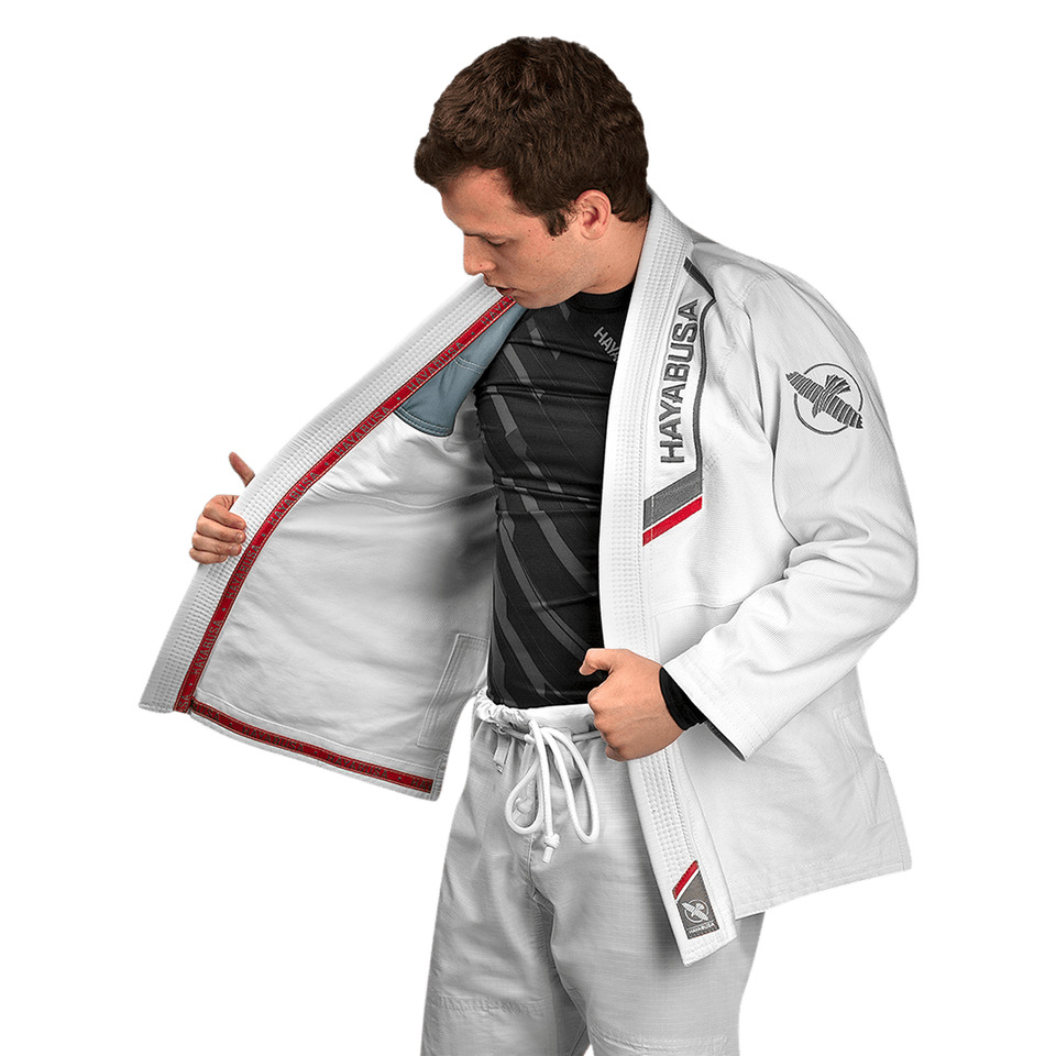 Hayabusa BJJ Gi Ultra Lightweight, Weiss 4