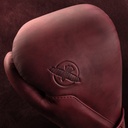 Hayabusa Boxhandschuhe T360 Leder, Cabernet Rot 3