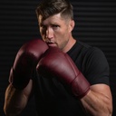 Hayabusa Boxhandschuhe T360 Leder, Cabernet Rot 5