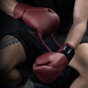 Hayabusa Boxhandschuhe T360 Leder, Cabernet Rot 6