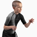 Hayabusa Rash Guard Apex Nova Kids, Schwarz-Weiss 4