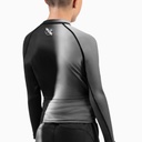 Hayabusa Rash Guard Apex Nova Kids, Schwarz-Weiss 2