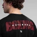 Hayabusa T-Shirt Boxing, Schwarz 3