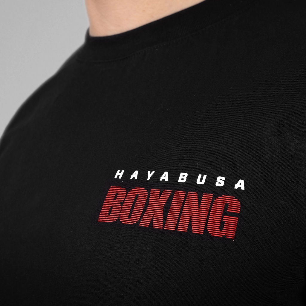 Hayabusa T-Shirt Boxing, Schwarz 4