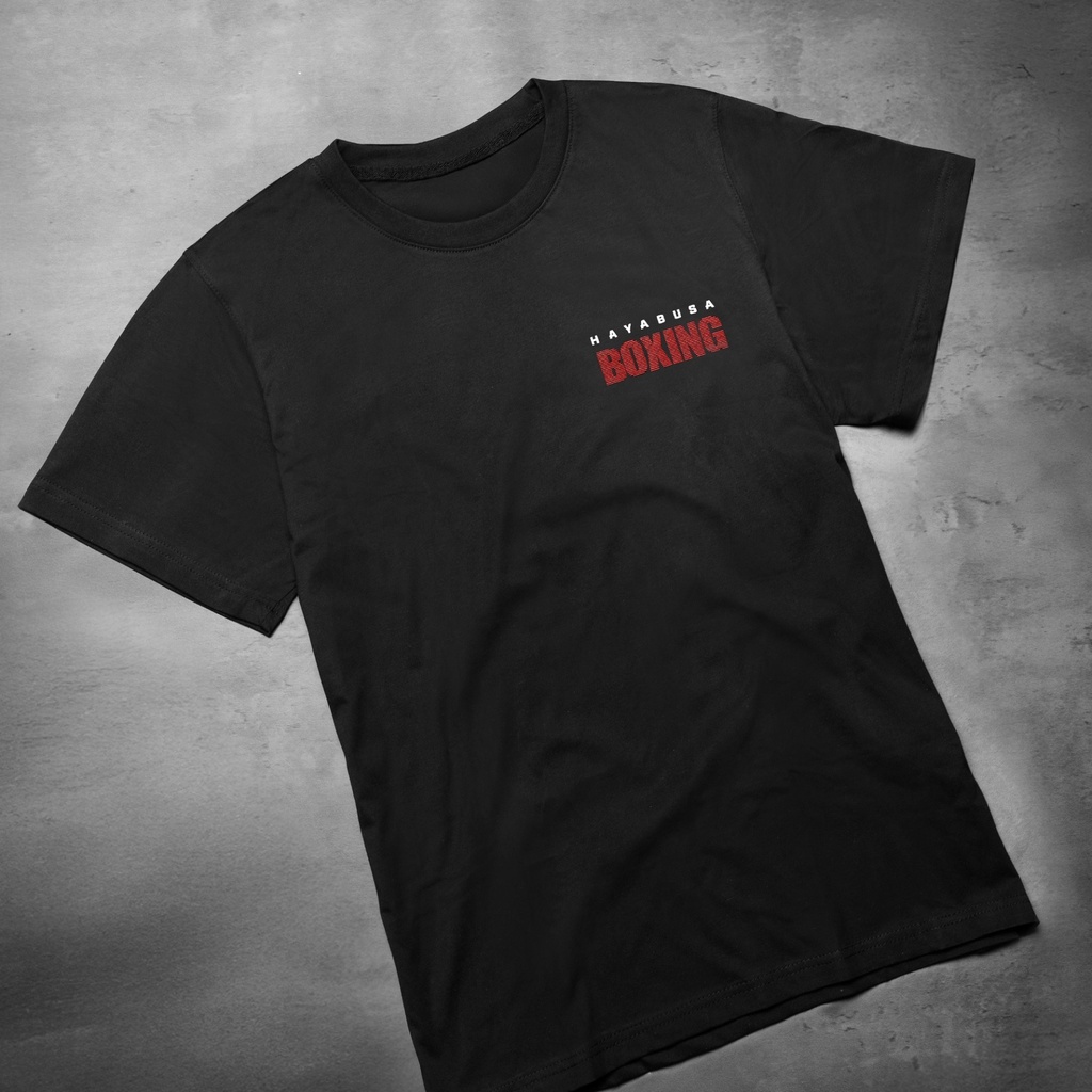 Hayabusa T-Shirt Boxing, Schwarz 7