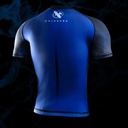 Hayabusa UFC Rash Guard BJJ, Schwarz-Blau 2