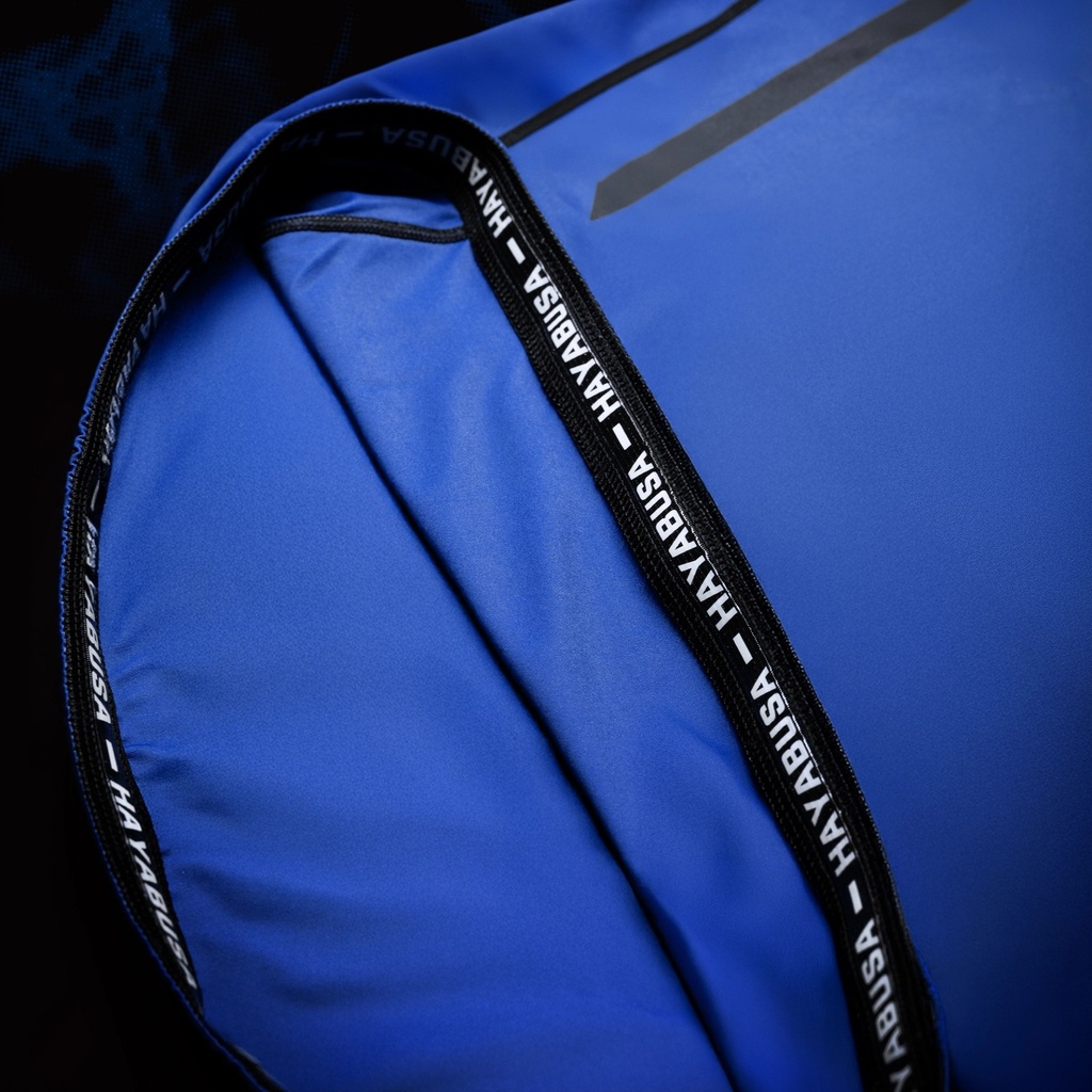 Hayabusa UFC Rash Guard BJJ, Schwarz-Blau 7