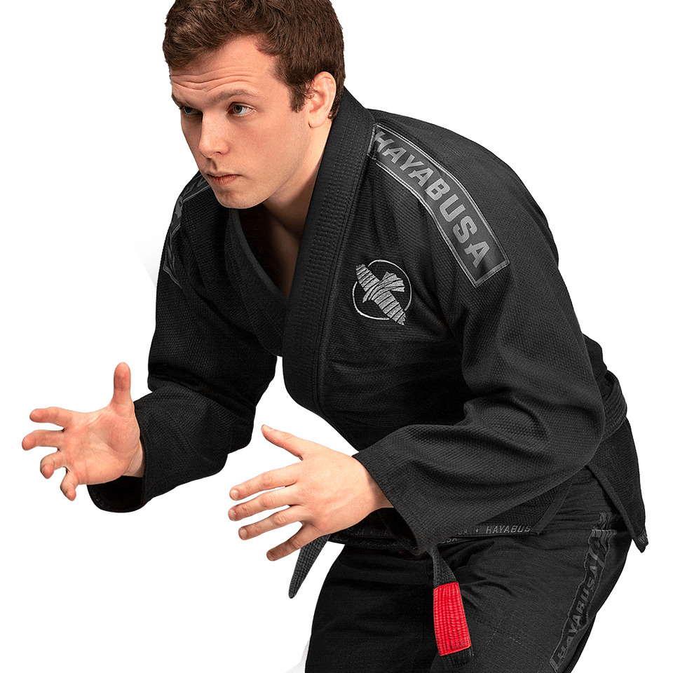Hayabusa BJJ Gi Lightweight, Schwarz 4
