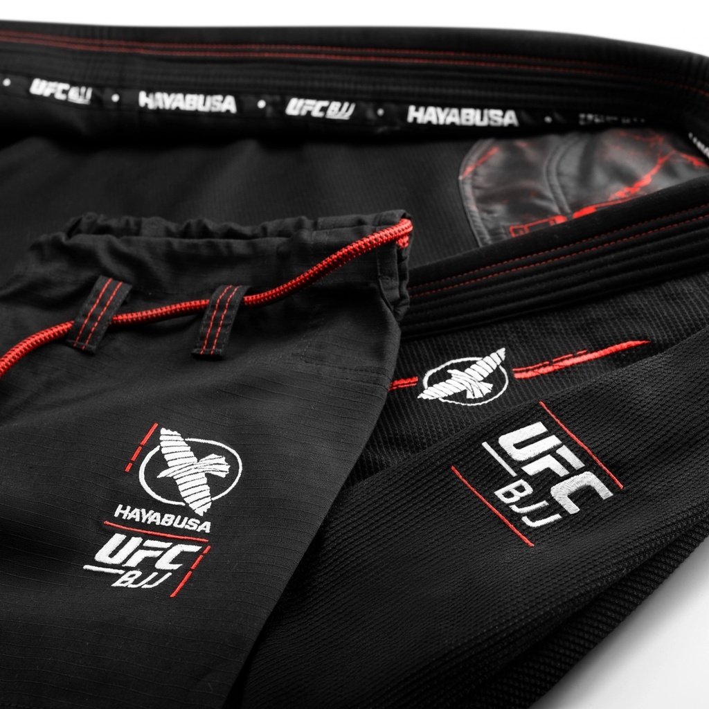Hayabusa UFC BJJ Gi Lightweight, Schwarz 5
