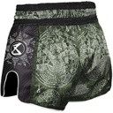 8Weapons Muay Thai Shorts Carbon Yantra back
