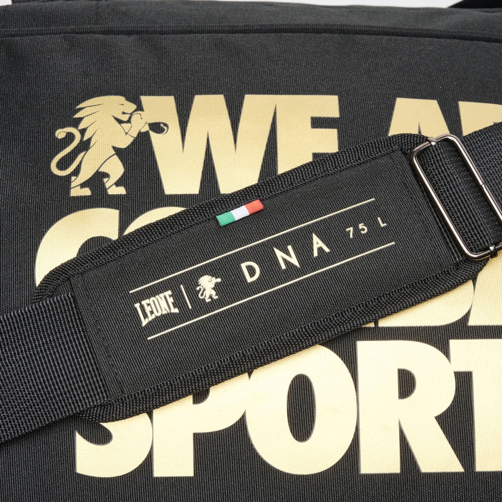 Leone Sporttasche DNA Big, Schwarz-Gold 7