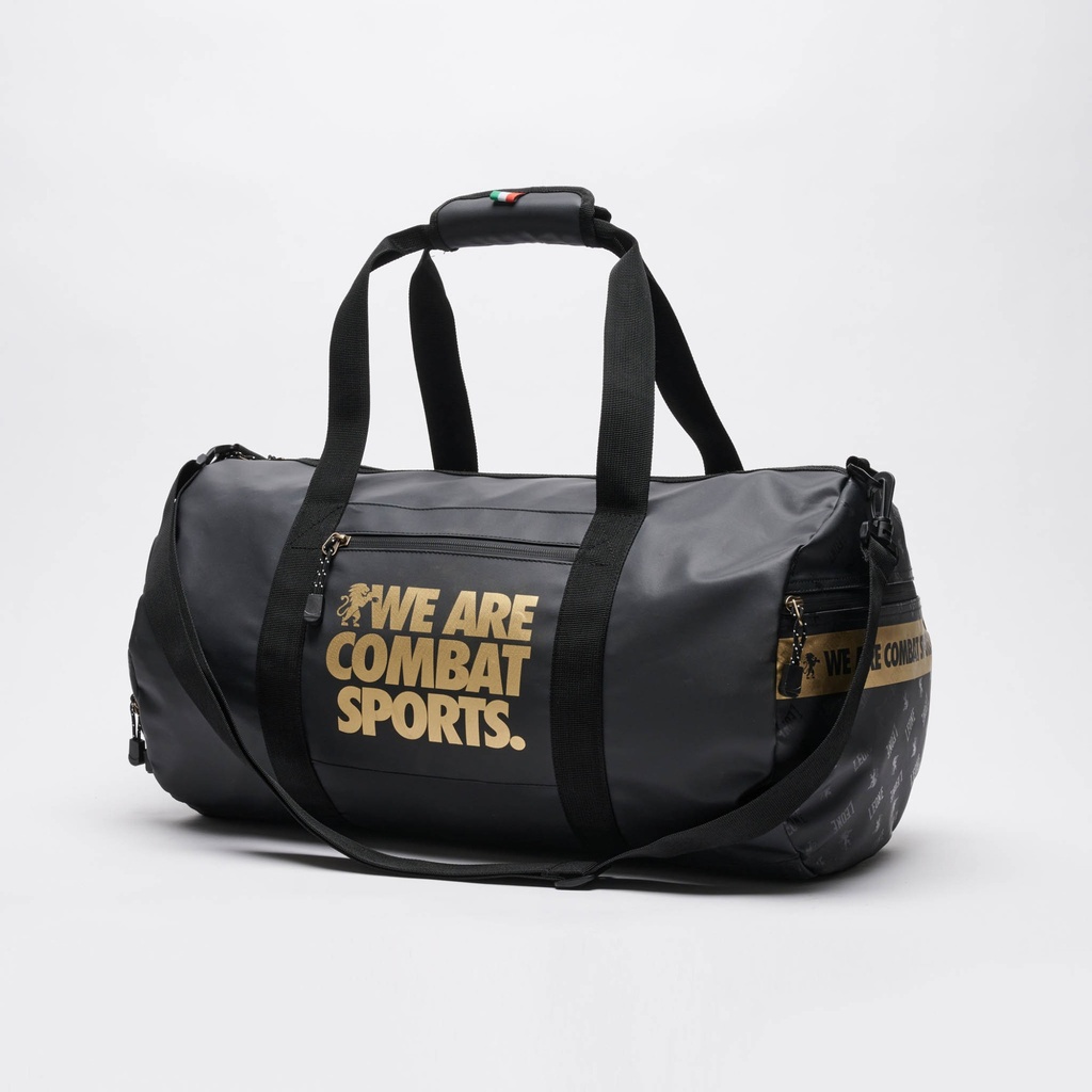 Leone Sporttasche DNA Small, Schwarz-Gold 5