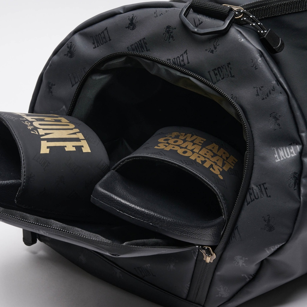 Leone Sporttasche DNA Small, Schwarz-Gold 8