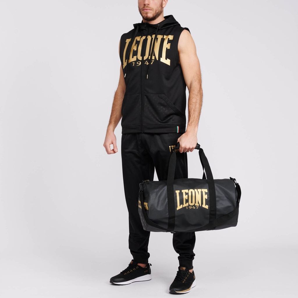 Leone Sporttasche DNA Small, Schwarz-Gold 10