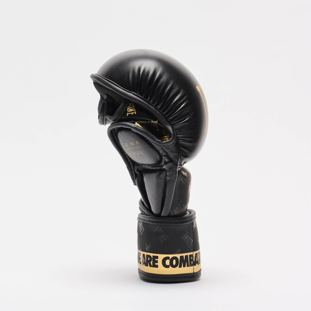 Leone MMA Sparring Handschuhe DNA, Schwarz-Gold 3
