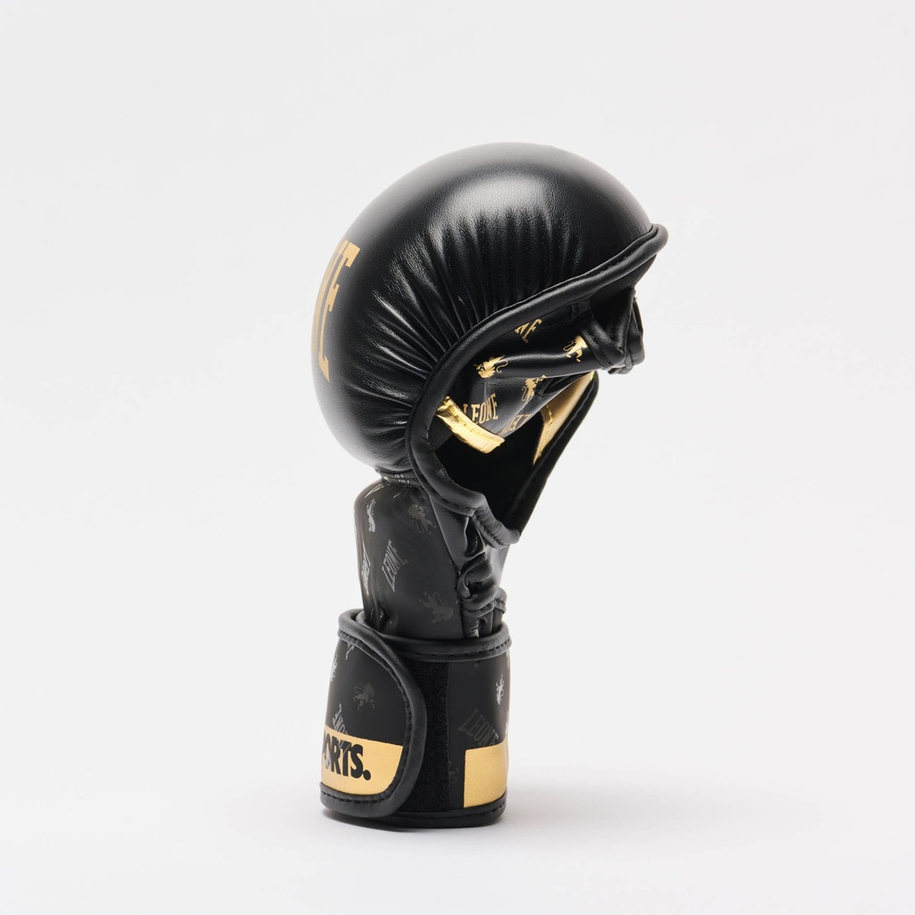 Leone MMA Sparring Handschuhe DNA, Schwarz-Gold 5