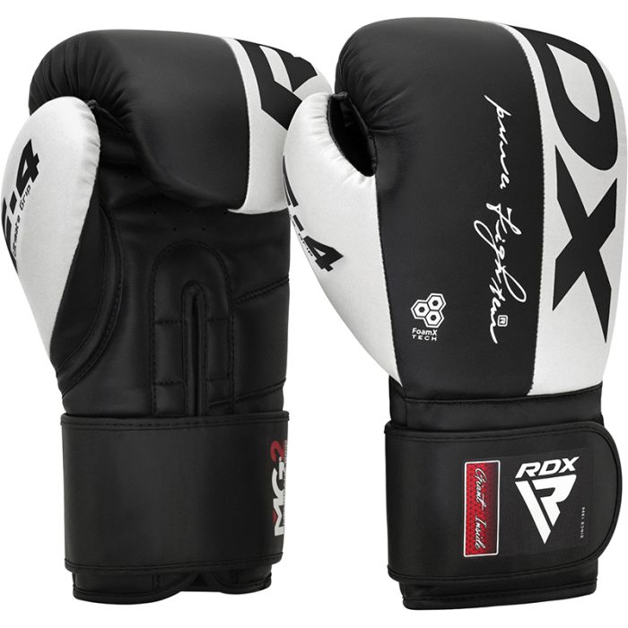 RDX Boxhandschuhe F4, Schwarz-Weiß 2