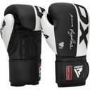 RDX Boxhandschuhe F4, Schwarz-Weiß 2