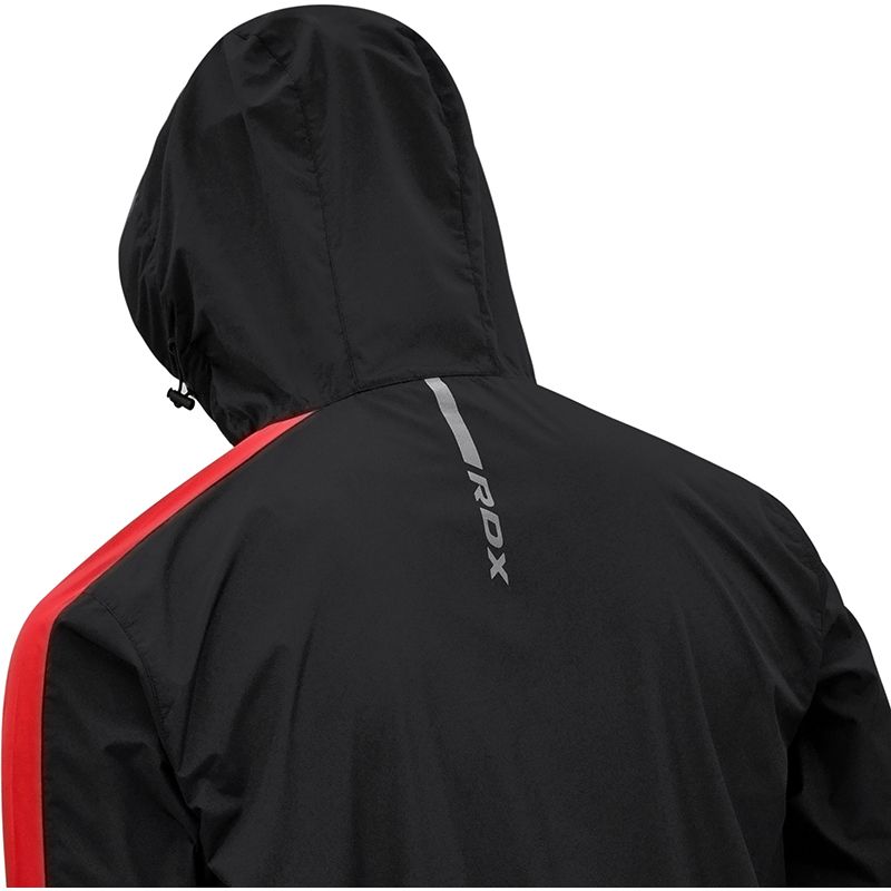 RDX Schwitzanzug H1, Schwarz-Rot 5