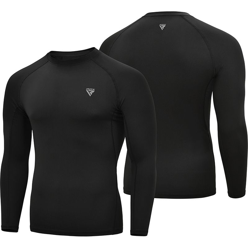 RDX Rash Guard T15, Schwarz 3
