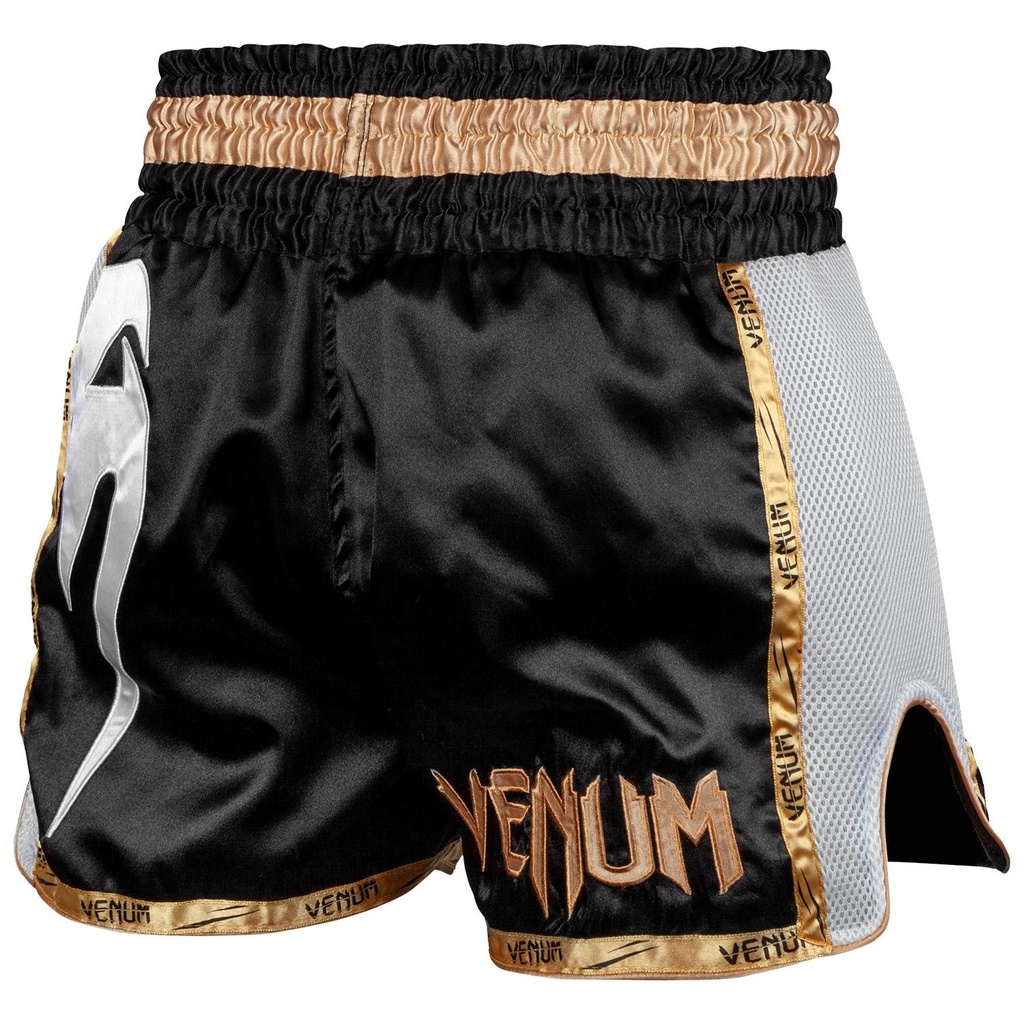 Venum Giant Muay Thai Shorts schwarz gold 4