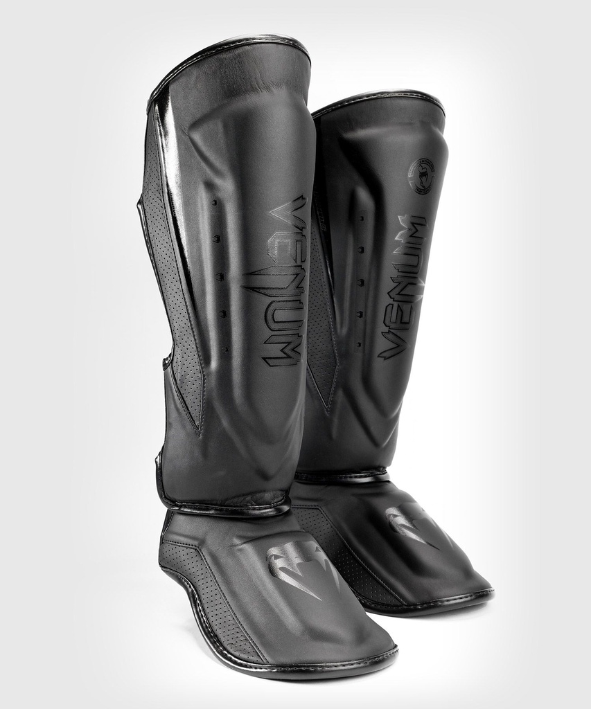 Venum Schienbeinschoner Elite Evo, Schwarz 3