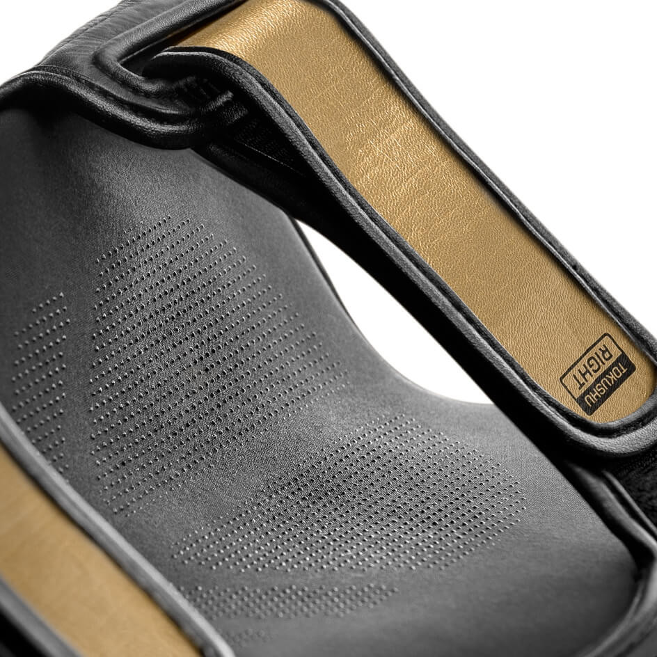 Hayabusa Schienbeinschoner T3 Striking, Schwarz-Gold 5