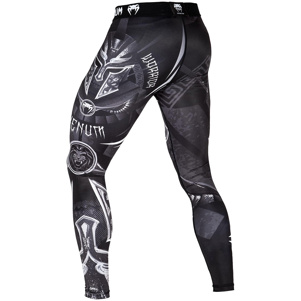 Venum Compression Pants Gladiator 3.0, Schwarz-Weiß 3