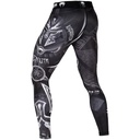 Venum Compression Pants Gladiator 3.0, Schwarz-Weiß 3