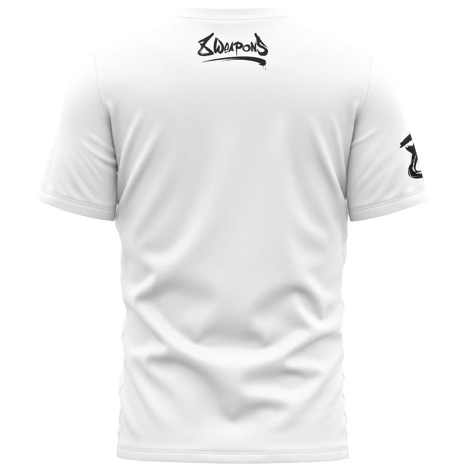 8Weapons T-Shirt Sak Yant Tigers, Weiß 2