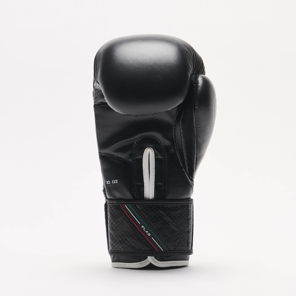 Leone Boxhandschuhe Flag, Schwarz 4
