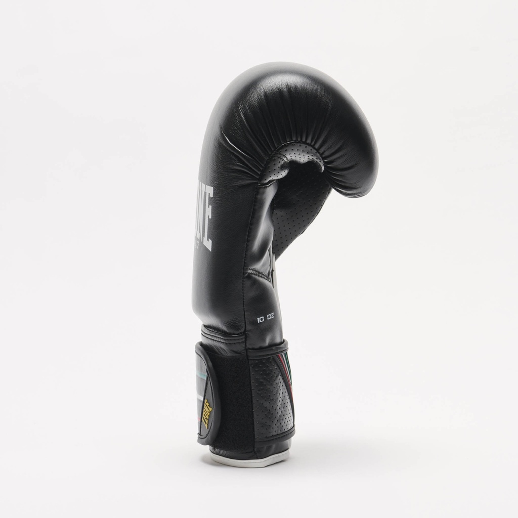 Leone Boxhandschuhe Flag, Schwarz 5