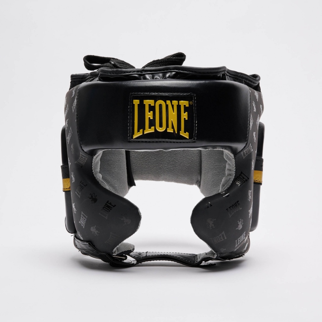 Leone Kopfschutz DNA Sparring, Schwarz-Gold 2