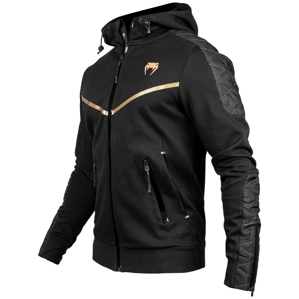 Venum Laser Evo Hoodie schwarz/gold 2