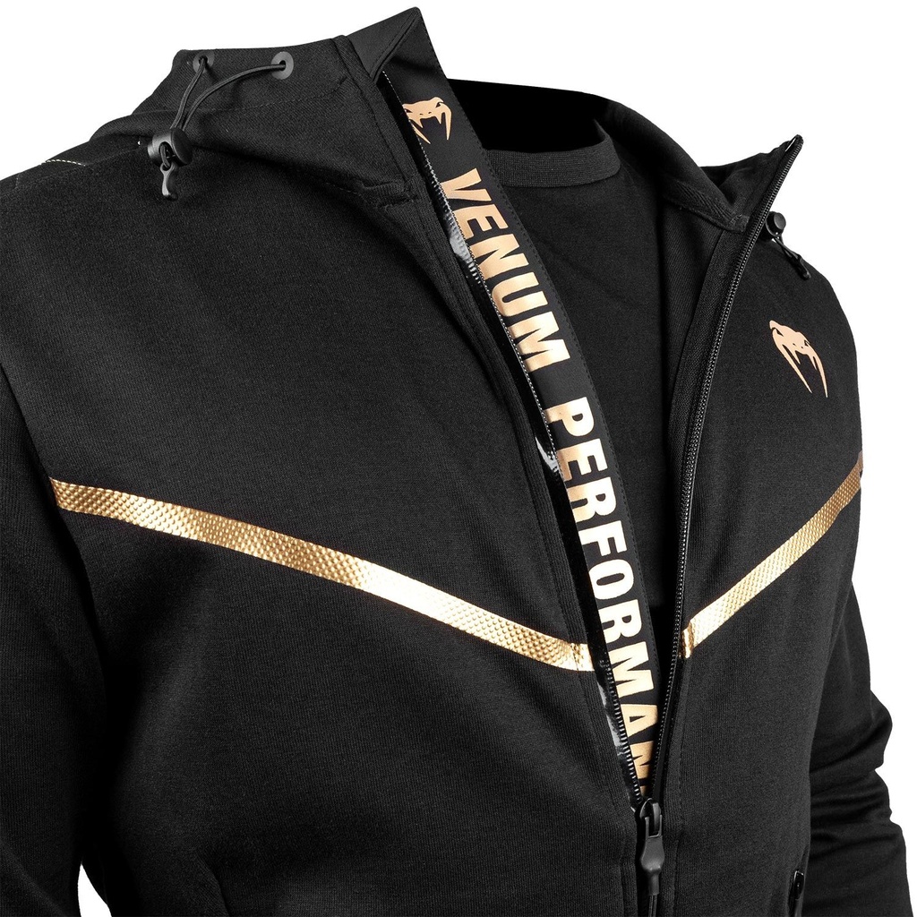 Venum Laser Evo Hoodie schwarz/gold 5