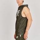 Leone Hoodie Logo Ärmellos, Grün 3