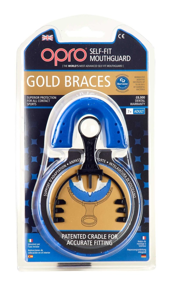 UFC Mundschutz Opro Gold Braces, für Zahnspangen 2