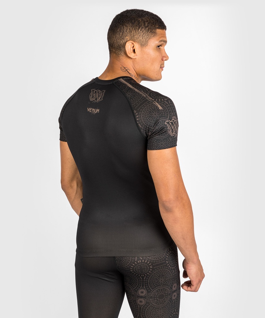 Venum Rash Guard Santa Muerte Dark Side, kurzarm 3