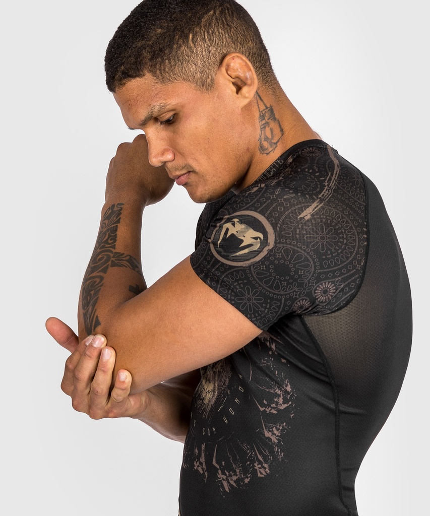 Venum Rash Guard Santa Muerte Dark Side, kurzarm 5