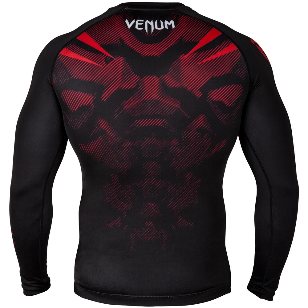 Venum No Gi Rash Guard red 3