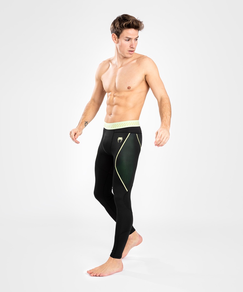 Venum Compression Pants Fusion 3.0, Schwarz-Gelb 3