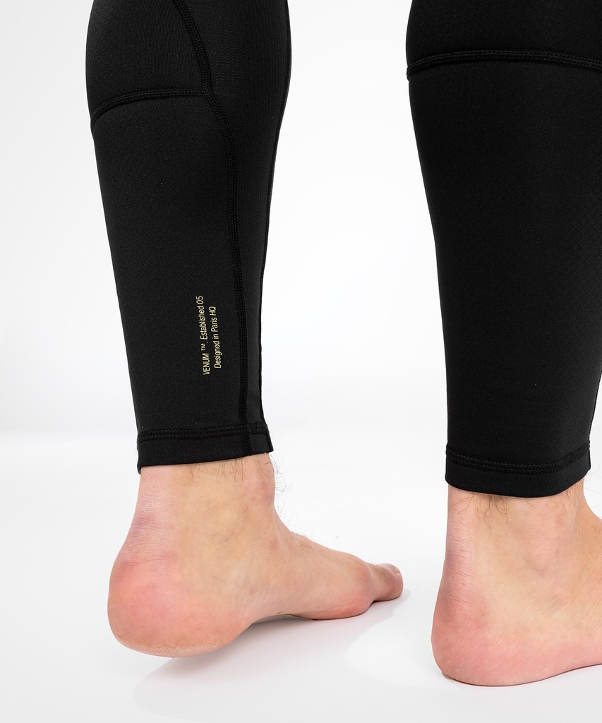 Venum Compression Pants Fusion 3.0, Schwarz-Gelb 5