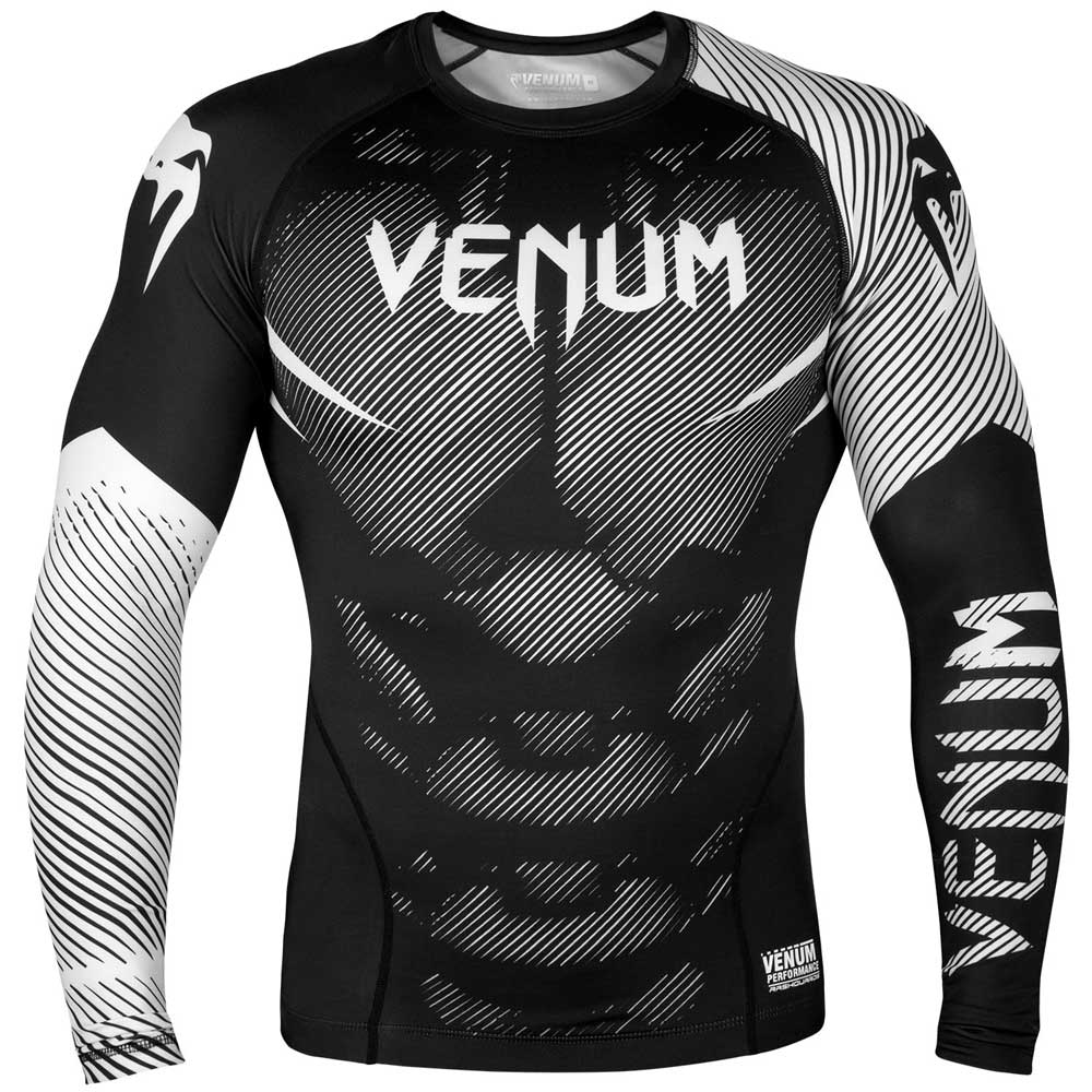 Venum No Gi Rash Guard white 1